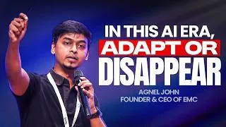 Thumbnail: AI is unfair | Agnel John Speech| #ai #career