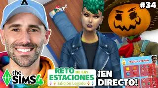 Thumbnail: ¡ADOLESCENTE a la FUGA! ☀️ RETO de las ESTACIONES Legado LIVE 🏘️ Ep. 34 | Los Sims 4