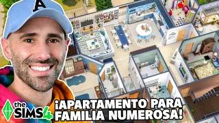 Thumbnail: ¡Apartamento para FAMILIA NUMEROSA de 8 (con abuelos)! 🏠 Los Sims 4 | Gameplay en español