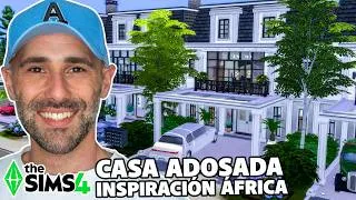 Thumbnail: ¡Casa adosada con DECORACIÓN de DAMBELE! Inspiración africana 🏠 Los Sims 4 | Gameplay en español #4