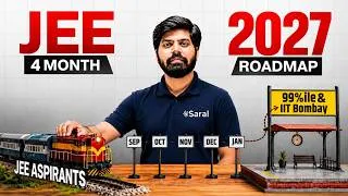 Thumbnail: JEE 2027 : FASTEST Way to Cover Syllabus & get AIR 100 from September 🔥| JEE 2027 Roadmap 🔥| eSaral