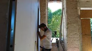 Thumbnail: Another Chaumont room gets plasterboard.
