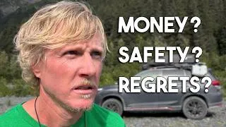 Thumbnail: Do I Regret Living in My Car? Money, Fears & My Scariest Night | 4 Years Living in My Car
