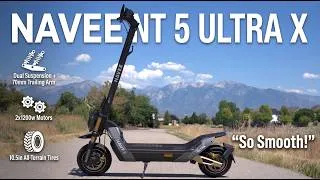 Thumbnail: One of The Most Stable eScooters Tested : NAVEE NT5 Ultra X Review