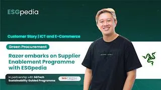 Thumbnail: Customer Story - Razer embarks on Supplier Enablement Programme with ESGpedia