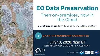 Thumbnail: EO Data Preservation: then on-premesis, now in the cloud