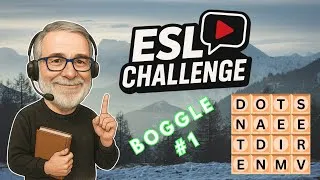 Thumbnail: BOGGLE 1 VOCABULARY | ESL CHALLENGE [Serious English...Fun format] [Intermediate-Advanced English]