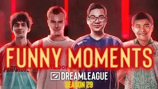 Thumbnail: FUNNY MOMENTS of DreamLeague Season 29 | DOTA2