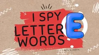 Thumbnail: I Spy Letter E Vocabulary ESL Game for English Classrooms