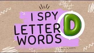 Thumbnail: I Spy Letter D Vocabulary English Game for ESL classrooms