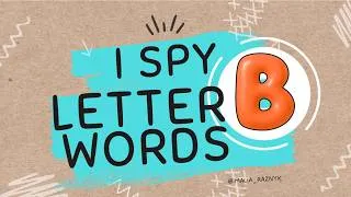 Thumbnail: Letter B I Spy Vocabulary Game ESL Activity for English Learners