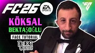 Thumbnail: Koksal Baba face tutorial creation EA FC 26 clubs and career mod.