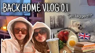 Thumbnail: Productive First Day Back In The UK!! *at home, organising, cooking!!* ☕️🤍