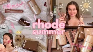 Thumbnail: £200 on Rhode’s New Summer Collection☀️ Is It Worth It? | Acne-Prone/Oily Skin Review🧸 skincare haul