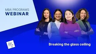 Thumbnail: ESMT Webinar: Breaking the glass ceiling | Women in Power
