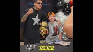 Thumbnail: BAM RODRIGUEZ P4P CHAMP & ALL CLASS HOSTING A BACK TO SCHOOL DRIVE IN SAN ANTONIO ESNEWS BOXING