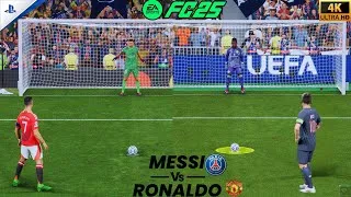 Thumbnail: FC 25 | PSG VS MANCHESTER UNITED | MESSI VS RONALDO ! PENALTY SHOOTOUT ! UEFA CHAMPIONS LEAGUE FINAL
