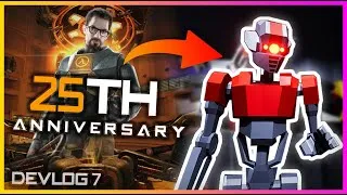 Thumbnail: PLAYING HALF-LIFE made me ADD THIS to MY INDIE GAME... | Devlog 7 - Cyber Resurgence
