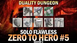 Thumbnail: Solo Flawless "Zero to Hero" Dungeon Series Part 5 - Duality [Destiny 2]