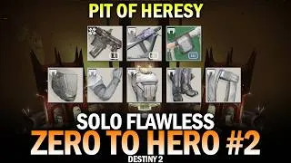 Thumbnail: Solo Flawless "Zero to Hero" Dungeon Series Part 2 - Pit of Heresy [Destiny 2]