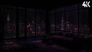 Thumbnail: No Ads 😴12-Hours Rain Sounds for Instant Sleep | Peaceful City Rain for Deep Relaxation | Sleep Well