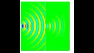 Thumbnail: 2D wave diffraction
