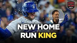 Thumbnail: EXCLUSIVE: Eric Karros Reacts to Max Muncy Breaking His Dodgers HR Record! 😳 - Mason & Ireland