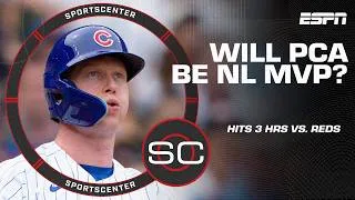 Thumbnail: Pete Crow-Armstrong BOOSTS NL MVP chances after 3 HRs in Cubs' win over Reds 📈 | SportsCenter