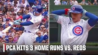 Thumbnail: PCA FOR MVP⁉️ Pete Crow-Armstrong hits 3 HOME RUNS at Wrigley Field in Cubs' win vs. Reds | ESPN MLB