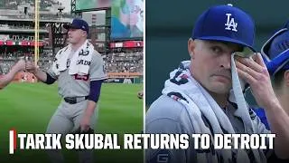 Thumbnail: Tarik Skubal fights back tears in emotional return to Comerica Park | MLB on ESPN