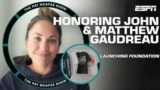 Thumbnail: Meredith Gaudreau on launching The John and Matthew Gaudreau foundation | The Pat McAfee Show