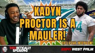 Thumbnail: Miami Dolphins First Round Pick Kadyn Proctor is READY for NFL Debut.