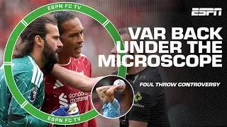 Thumbnail: ‘SHOULD NOT BE A GOAL’ 🖥️ VAR CONTROVERSY after Liverpool concede from ‘foul throw’ | ESPN FC