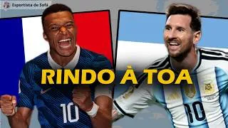 Thumbnail: Por que França e Argentina já começaram essa Copa do Mundo rindo à toa