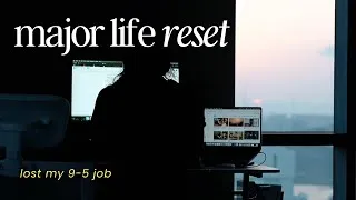 Thumbnail: I Lost My 9-5 Job | Burnout, Rut Phase & Life Reset 🌱