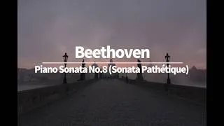 Thumbnail: Beethoven - Piano Sonata No.8, 2nd Movement (Sonata Pathétique), music for studying and reading