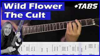 Thumbnail: Wild Flower Guitar Lesson - The Cult - Learn Every Riff & Solo