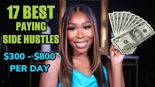 Thumbnail: 17 BEST AT-HOME SIDE HUSTLE IDEAS FOR 2021: YOU can make MONEY ASAP 💰