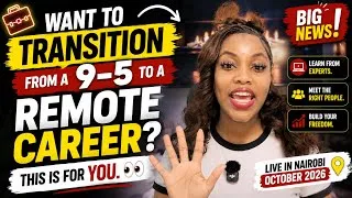 Thumbnail: Thinking About Leaving Your 9–5 for Remote Work? Watch This!: RCX 2026 #remotework #onlinebusiness