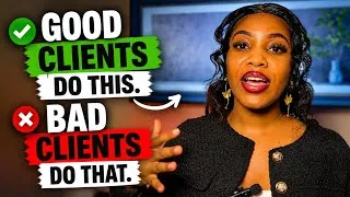 Thumbnail: Stop Accepting the Wrong Clients | Red Flags Every Freelancer & VA Should Know