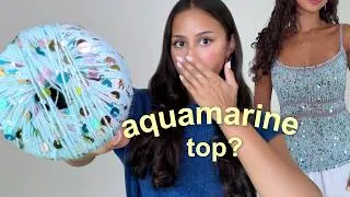 Thumbnail: i finally tried sequin yarn…
