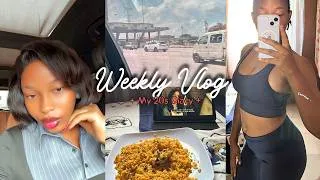 Thumbnail: WEEKLY VLOG ⭐ productive days | exercise, clinic visit, shopping haul + chitchats | my 20s diary