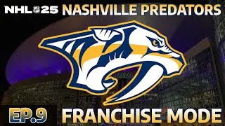 Thumbnail: "Taking A Step!" | EP.9 | NHL 25 Nashville Predators Franchise Mode