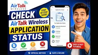 Thumbnail: How to Check AirTalk Wireless Application Status (2026 Guide)