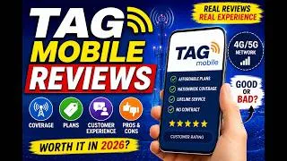 Thumbnail: TAG Mobile Reviews 2026 | Coverage, Plans & Real Customer Experience
