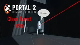 Thumbnail: Portal 2 CE: Clean Turret Intro (workshop map)