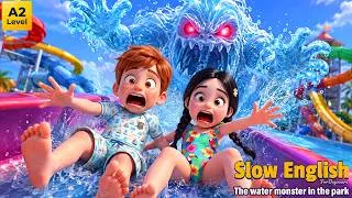 Thumbnail: The Water Monster Chased Jack… Could He Escape in Time? | Slow English Story (A2)