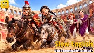 Thumbnail: Jack’s Horse Lost the Race… But His Next Move Shocked Everyone! | Slow English Listening (A2)