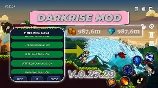 Thumbnail: DARKRISE MOD (Mega Menu, Unlimited Everything) – A Brutal Pixel RPG From 2 Indie Devs 💀