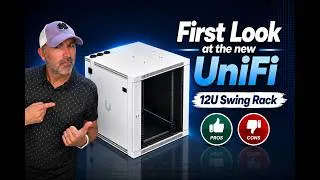 Thumbnail: Now THAT is a Nice Rack - UniFi 12U Swing Rack